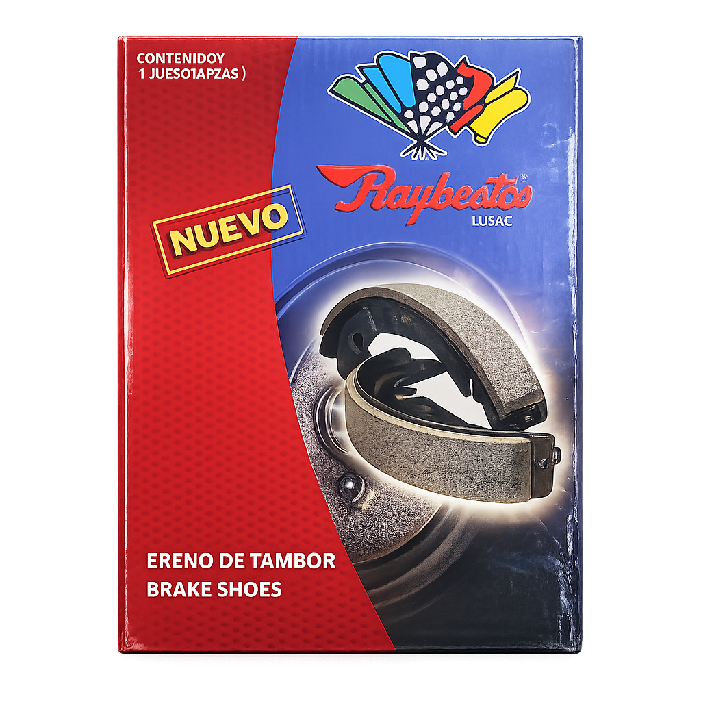 Fricciones Traseras de Tambor Raybestos - Image 2